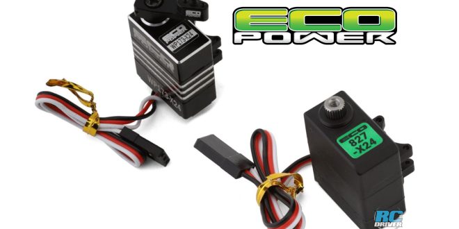 EcoPower Micro Servos For SCX24 Platform