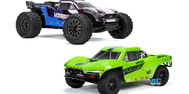 Arrma Vorteks And Fury Mega 550 RTRs