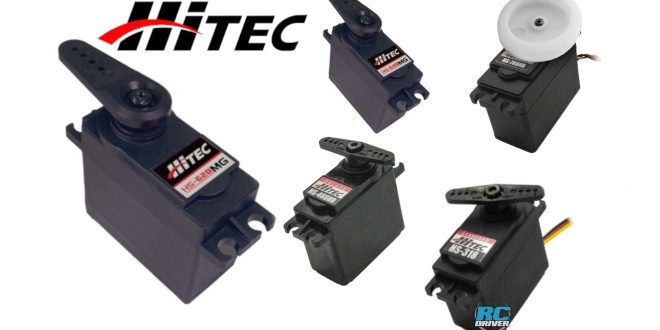 Hitec 25T Analog Servo Collection Expands