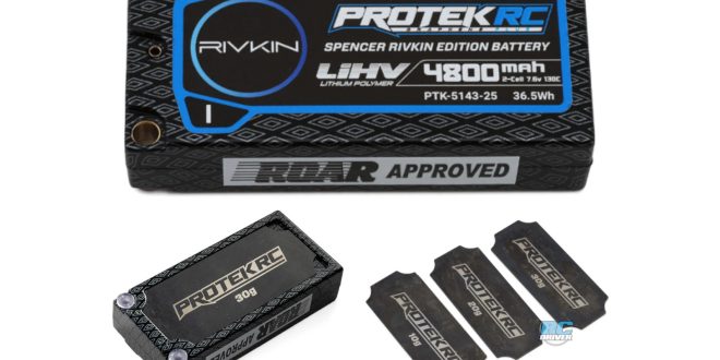 ProTek RC Spencer Rivkin Edition Battery With Weight System