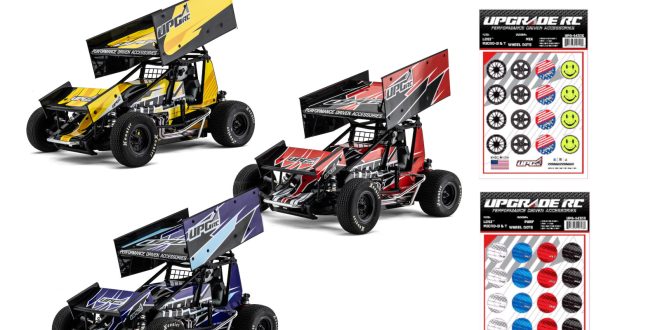 UpGrade RC Sprint Car Graphics & Micro Wheel Dots