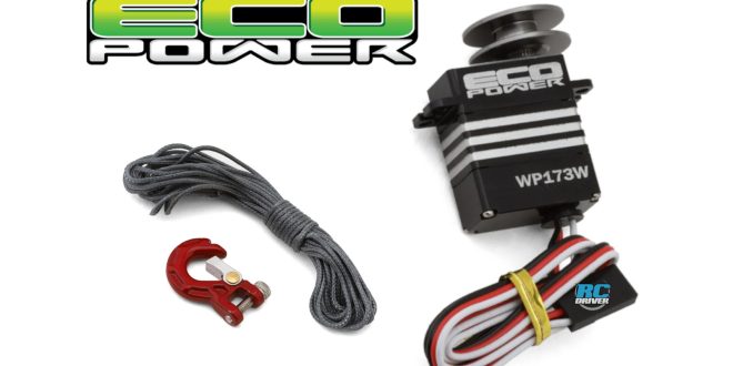 EcoPower Aluminum Digital Waterproof Micro Winch Servo