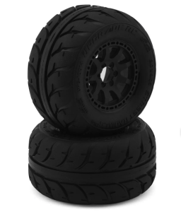 UpGrade RC 2.2” Pre-Mounted Tires For Traxxas Mini Maxx & Mini XRT