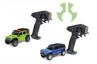 Axial SCX30 1/30-scale Jeep Wrangler And Ford Bronco