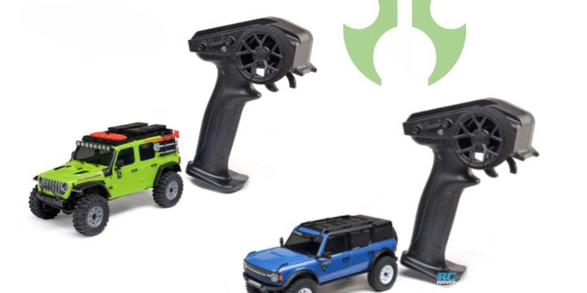 Axial SCX30 1/30-scale Jeep Wrangler And Ford Bronco