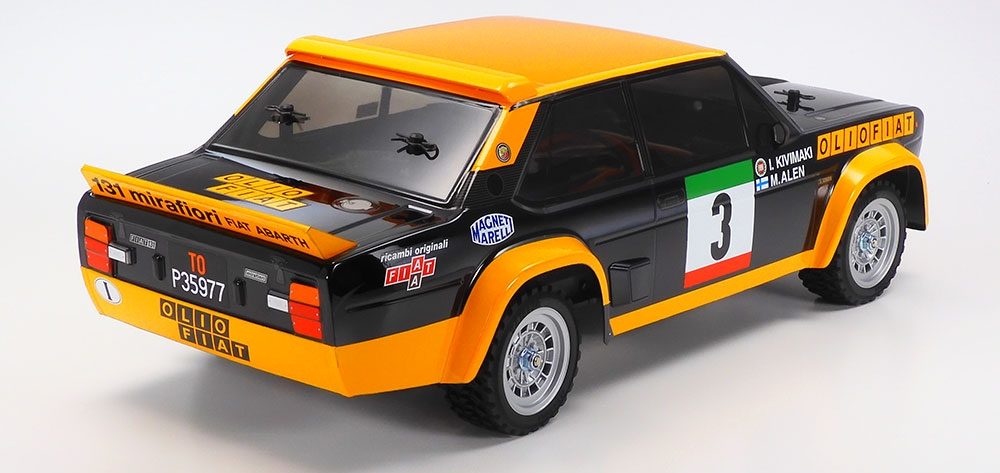 Inside The Tamiya MF-01X Fiat 131 Abarth Rally Car