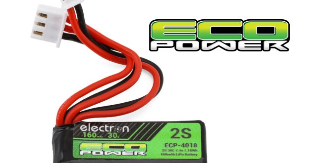 EcoPower LiPo Battery For Axial SCX30 & Other 1/24 Vehicles