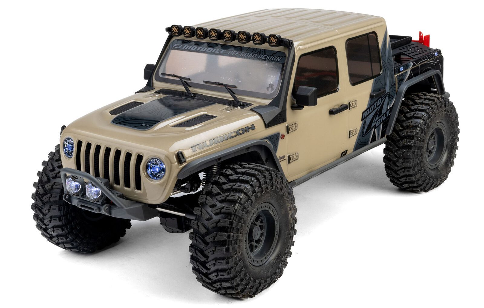 Axial SCX10 III Motobilt Waypoint Jeep JT Gladiator Rock Crawler