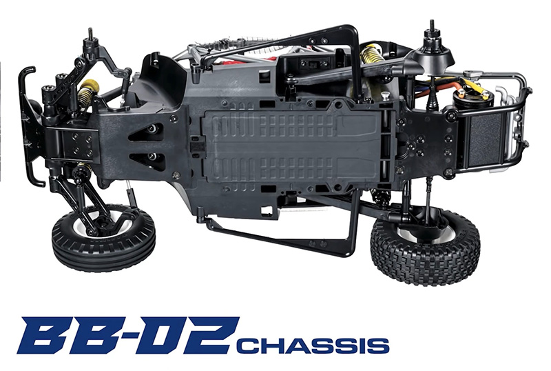 Tamiya BB-02 chassis