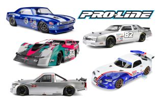 Pro-Line Body Options For The Losi NASCAR Race Car