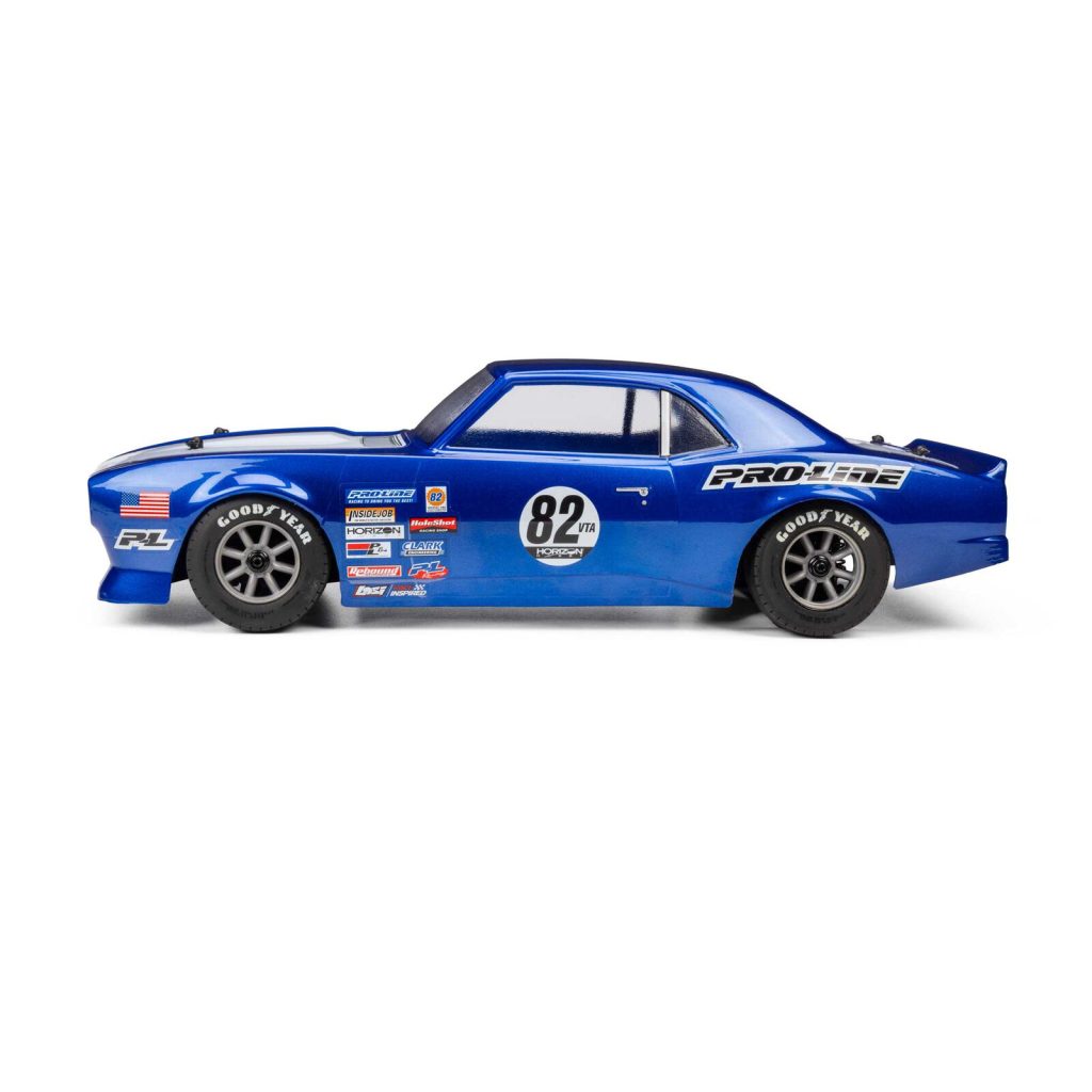Pro-Line 1968 Chevy Camaro and 1968 Ford Mustang Pre-Cut VTA Bodies For The Losi NASCAR Race Car