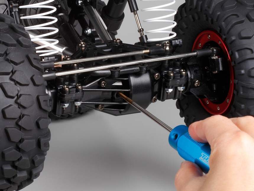 Under The Hood Of The Tamiya Rock Socker Crawler