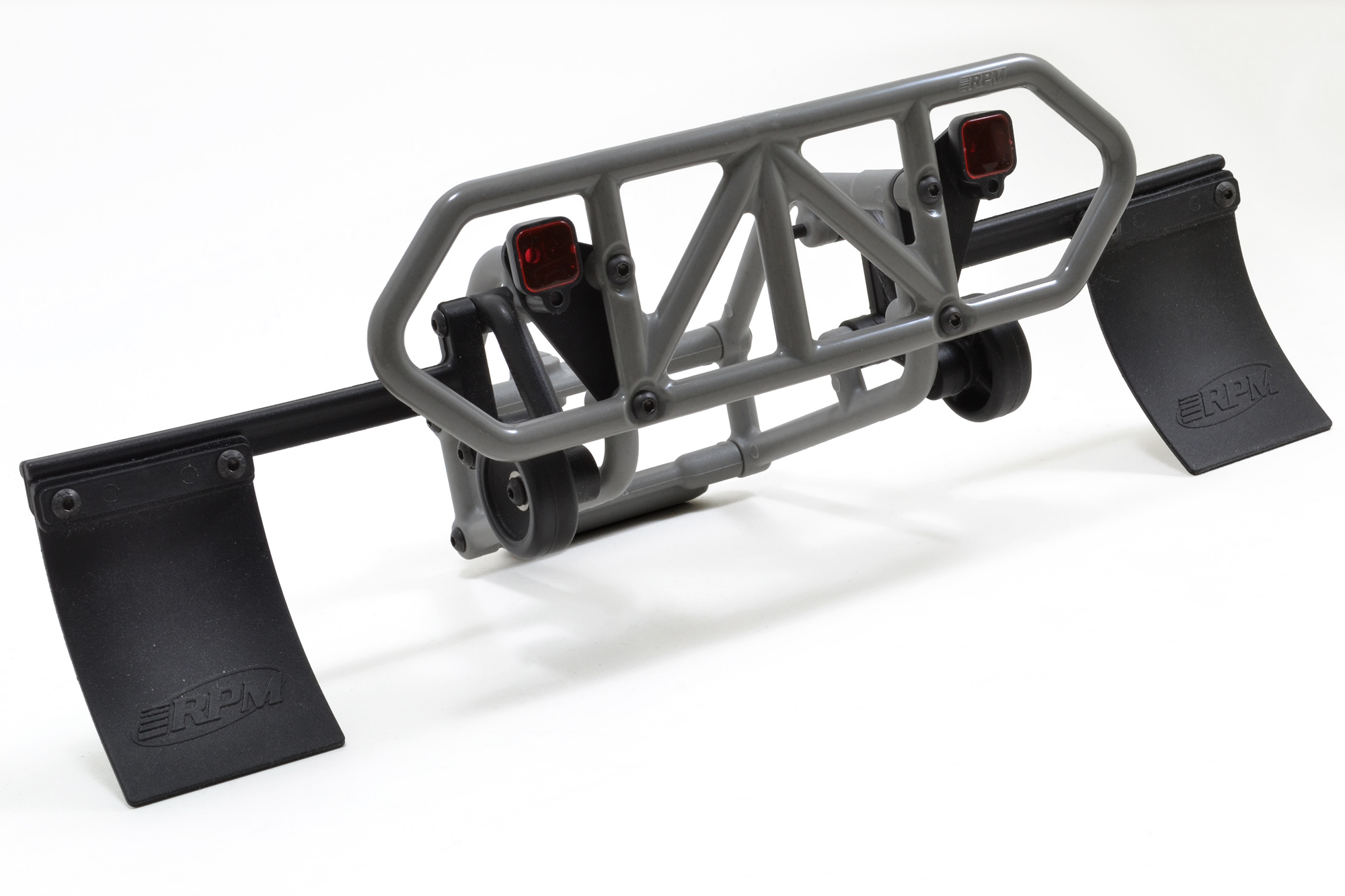 RPM Front & Rear Gray Bumpers for the Traxxas Slash