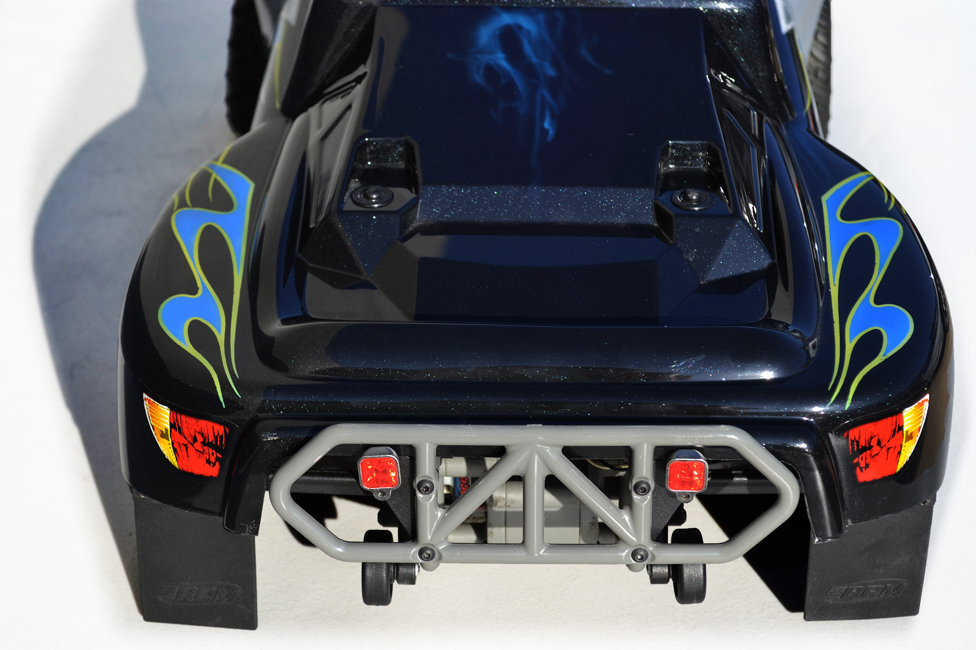 RPM Front & Rear Gray Bumpers for the Traxxas Slash