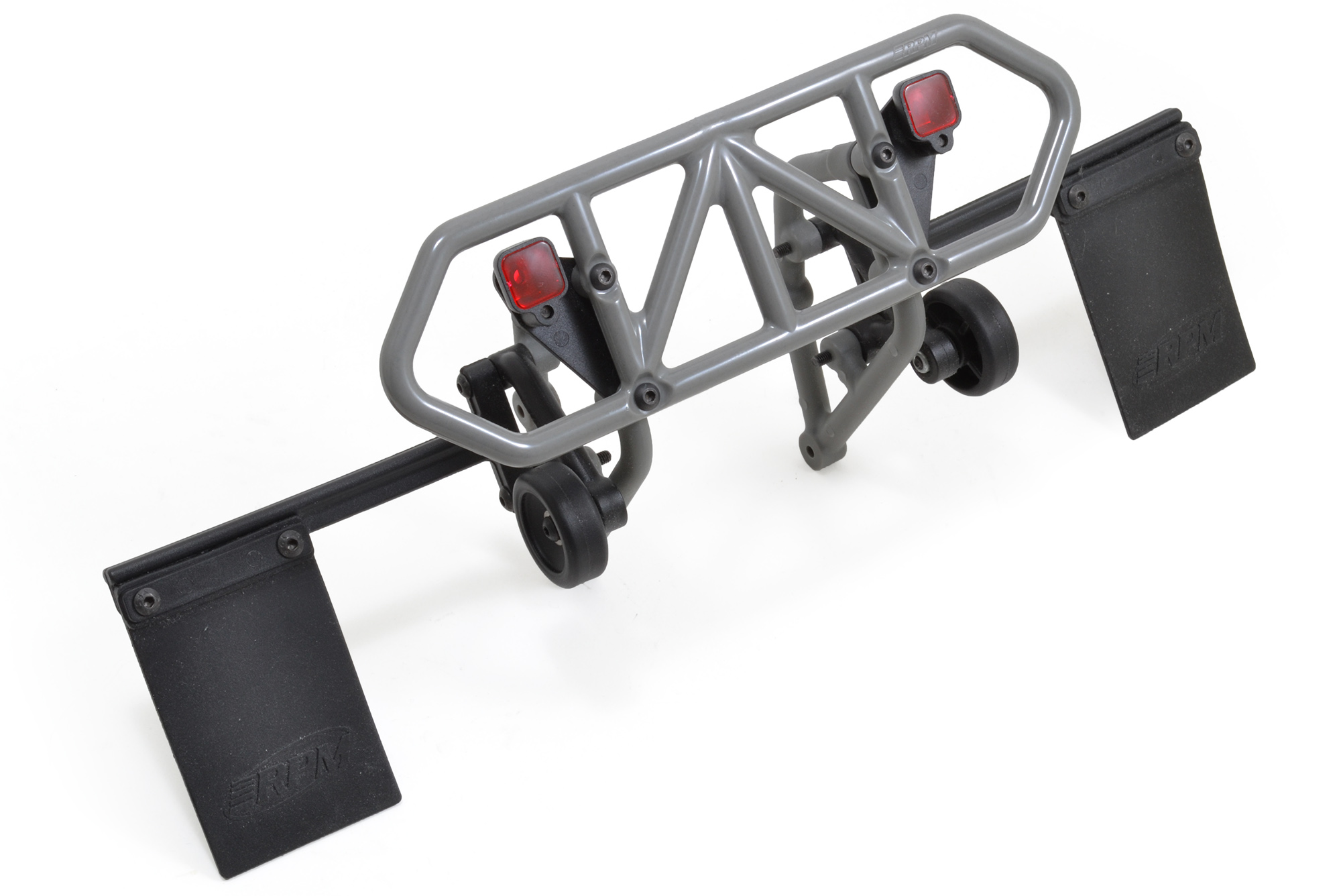 RPM Front & Rear Gray Bumpers for the Traxxas Slash