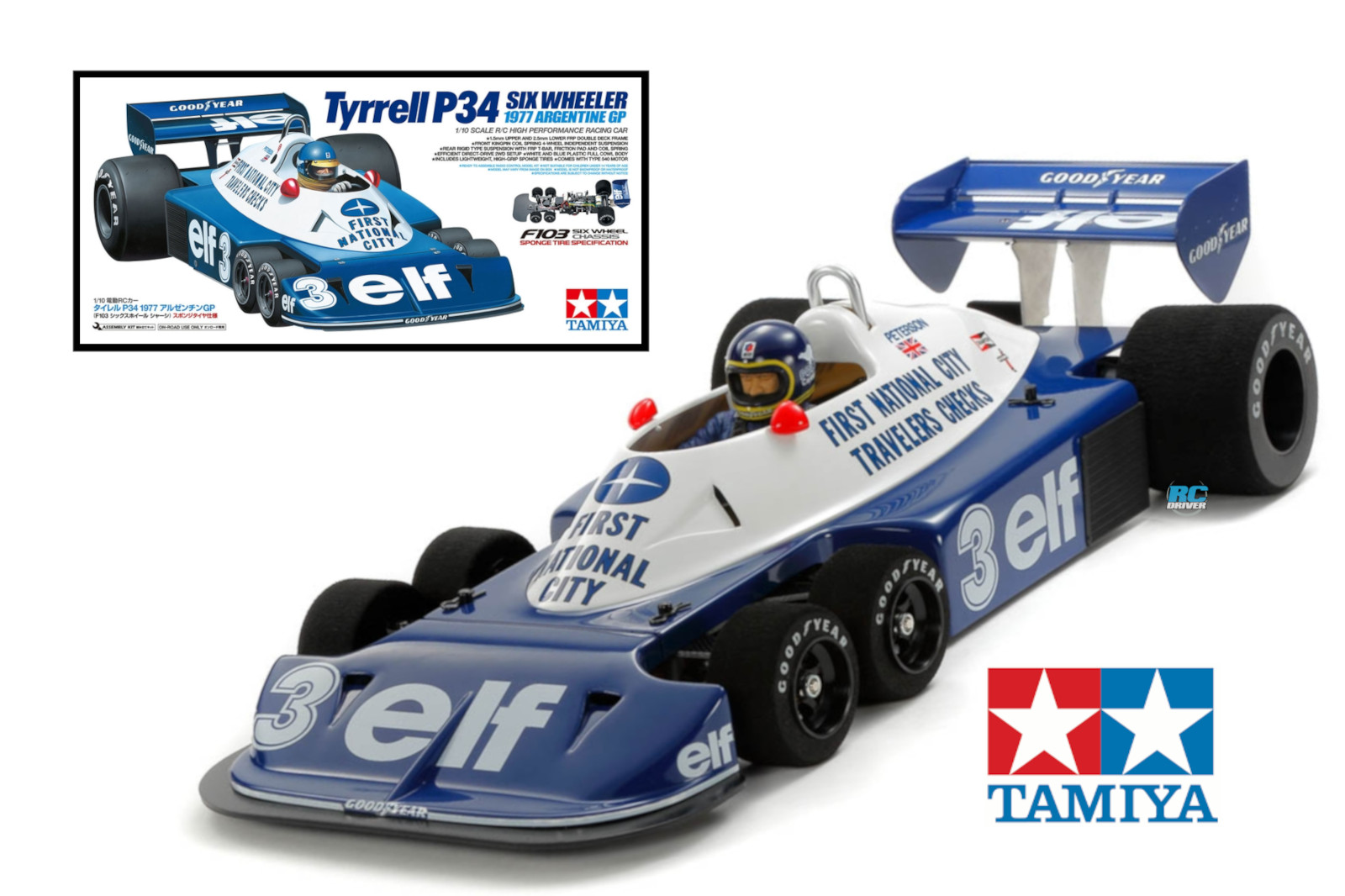 Tamiya Tyrrell P34 Six Wheeler: Revisiting a Classic