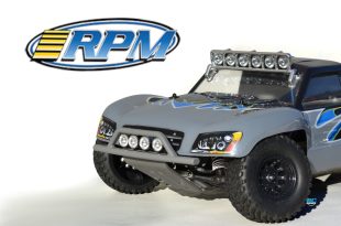 RPM Front & Rear Gray Bumpers for the Traxxas Slash